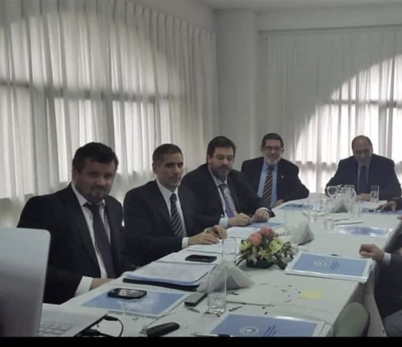 Dr. Javier Ignacio Baños. Reunión de trabajo