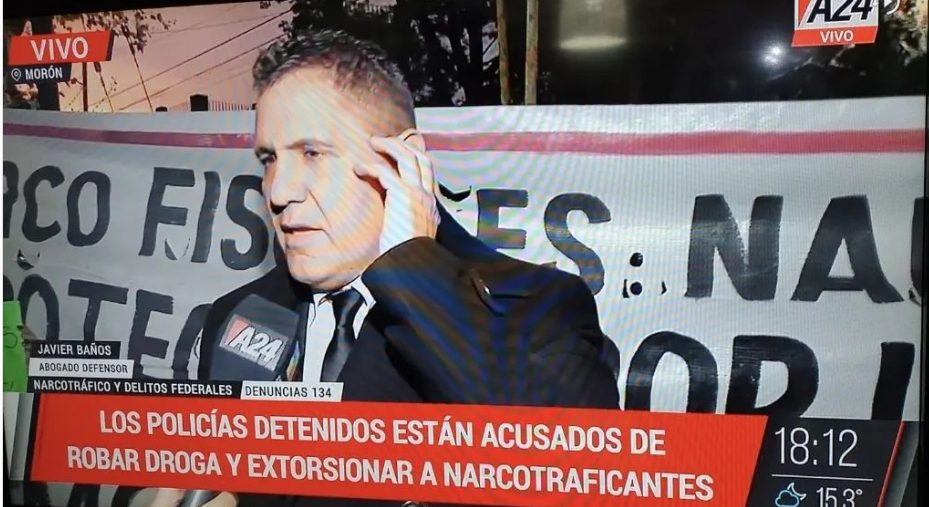 Dr. Javier Ignacio Baños. Causa por narcotráfico y delitos federales, Morón