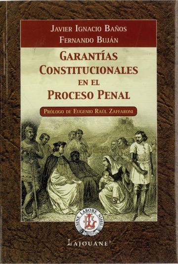 Tapa del libro Garantías constitucionales en el proceso penal